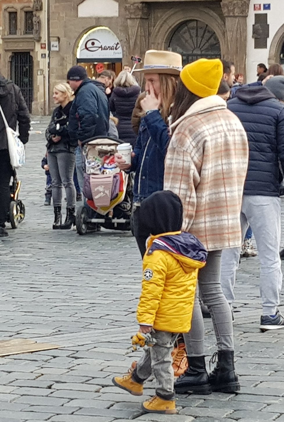 Eva Burešová a Přemysl Forejt na Staromáku