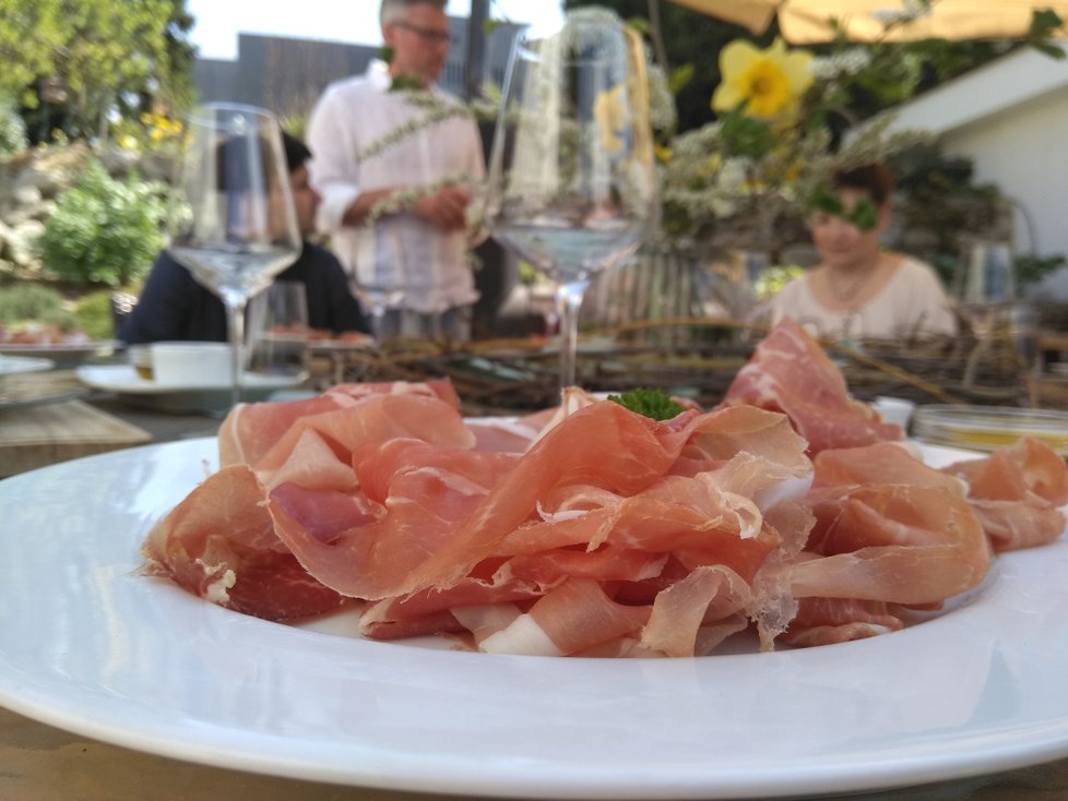 Lahodné prosciutto