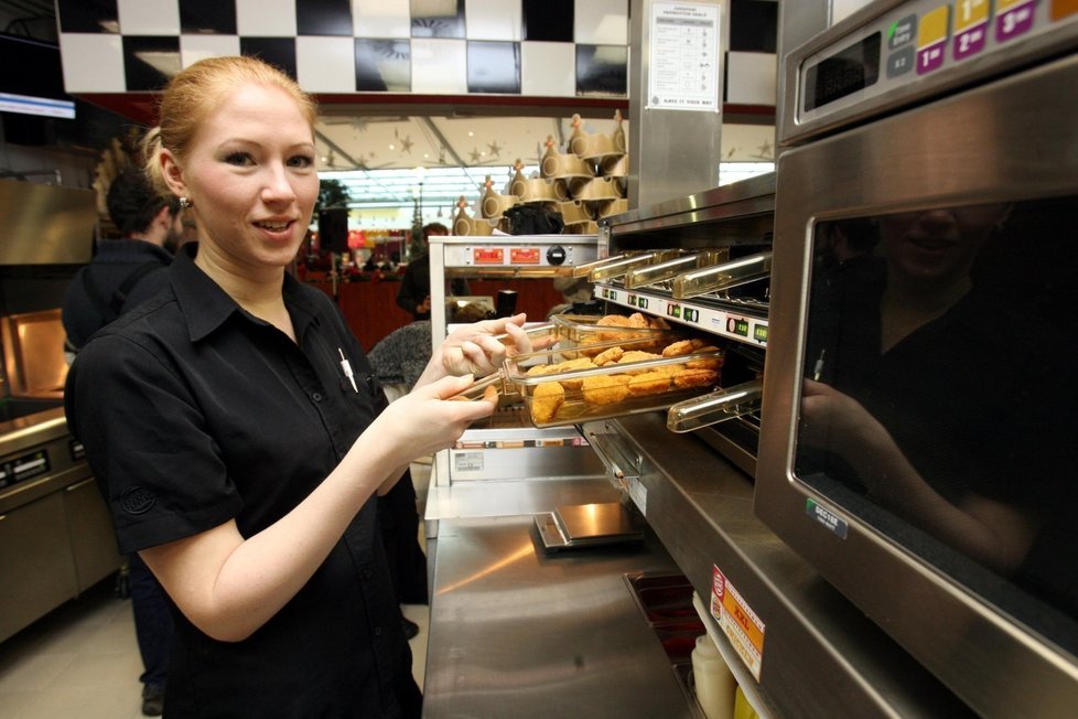 Nechybí zde ani klasické fastfoodové hranolky