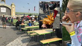 Grilované hovězí provonělo Holešovice: Na výstavišti začal největší festival burgerů v Evropě
