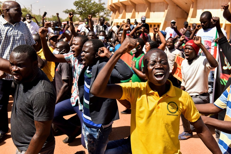 Nepokoje v africké zemi Burkina Faso