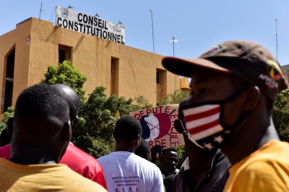 Nepokoje v africké zemi Burkina Faso