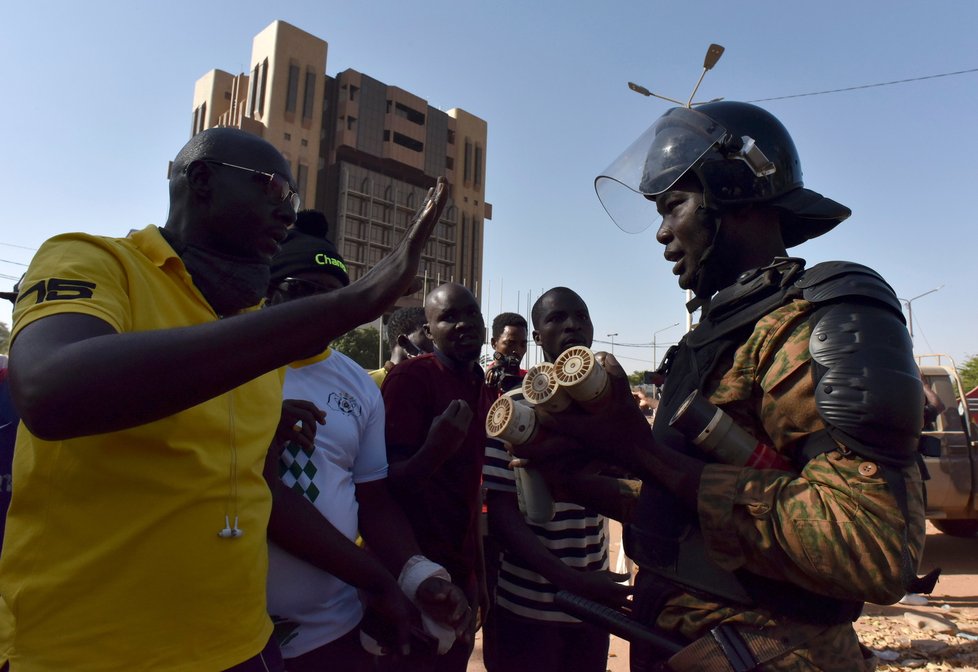 Nepokoje v africké zemi Burkina Faso