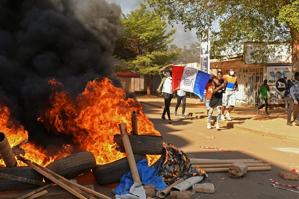 Nepokoje v africké zemi Burkina Faso