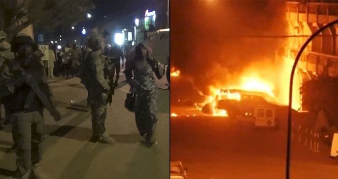 Další útok na hotel, oblíbený zejména západními turisty: Teroristé stříleli v hotelu Splendid v hlavním městě africké Burkiny Faso