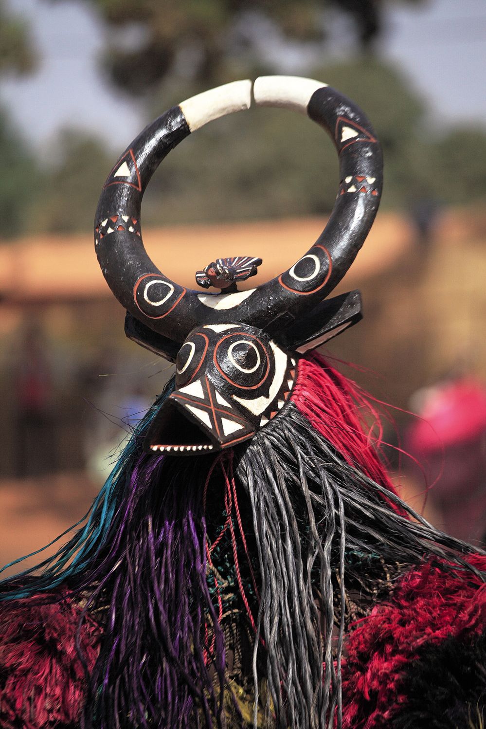 Masky jsou součástí obřadů: mají zažehnat neúrodu, přivolat déšť nebo třeba zjednat spravedlnost.