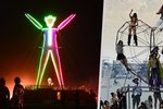 Nevadská poušť zažívá další ročník bizarního festivalu Hořící muž: Kulturní událost nabízí i Kopuli orgií