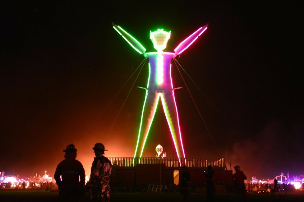 Festival Burning Man v Nevadské poušti