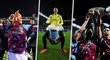 Fotbalisté Burnley si ligový triumf pořádně užili.