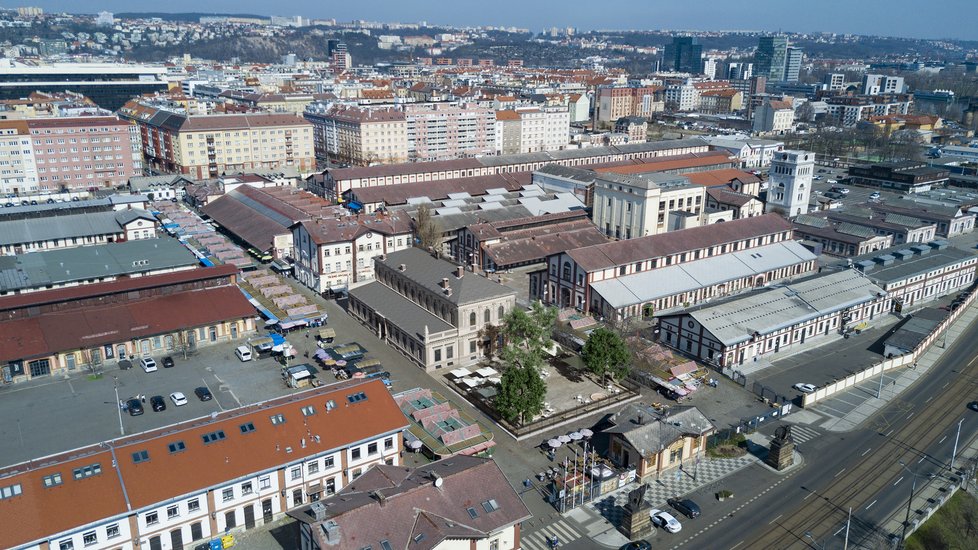 Vizualizace proměny, která bývalou jateční burzu čeká