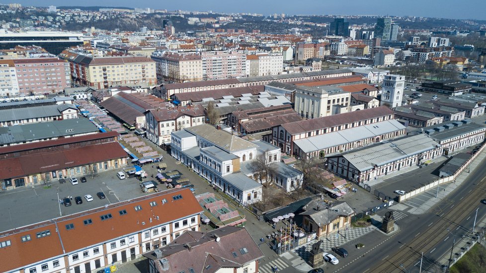 Vizualizace proměny, která bývalou jateční burzu čeká