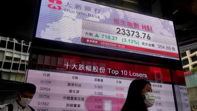 Asijským trhům včetně burzy v Hongkongu se ve středu dařilo.