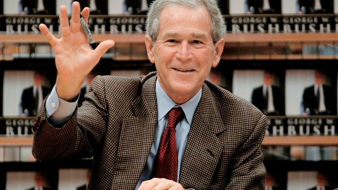 George Bush se možná zařadí mezi úspěšné americké spisovatele