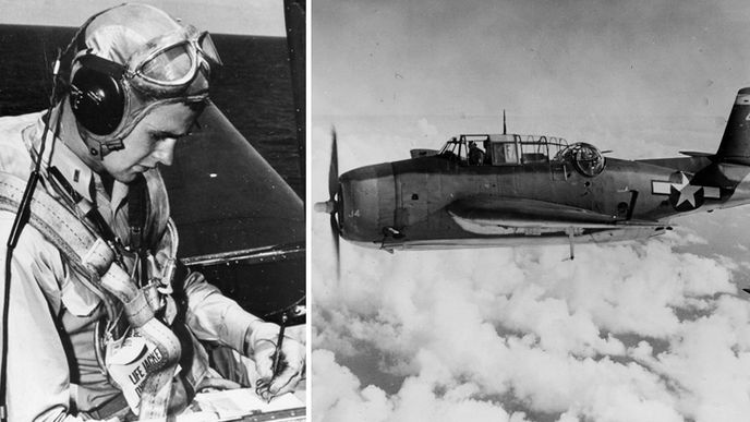 George Bush za 2. světové války sloužil jako pilot torpédového bombardéru Avenger.