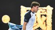 Španělský tenista Pablo Carreño Busta v Melbourne neukočíroval svoji nervovou soustavu