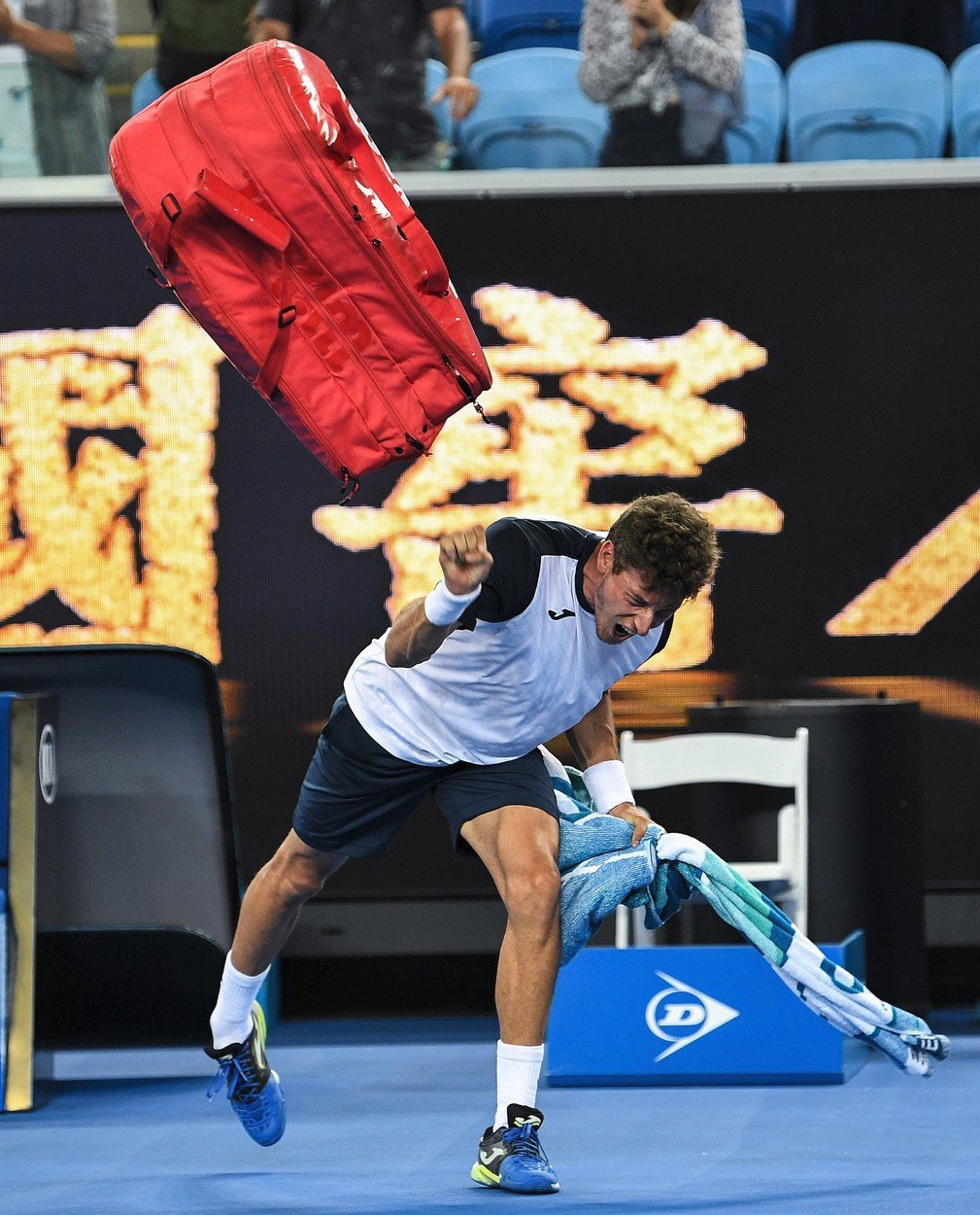 Španělský tenista Pablo Carreño Busta v Melbourne neukočíroval svoji nervovou soustavu