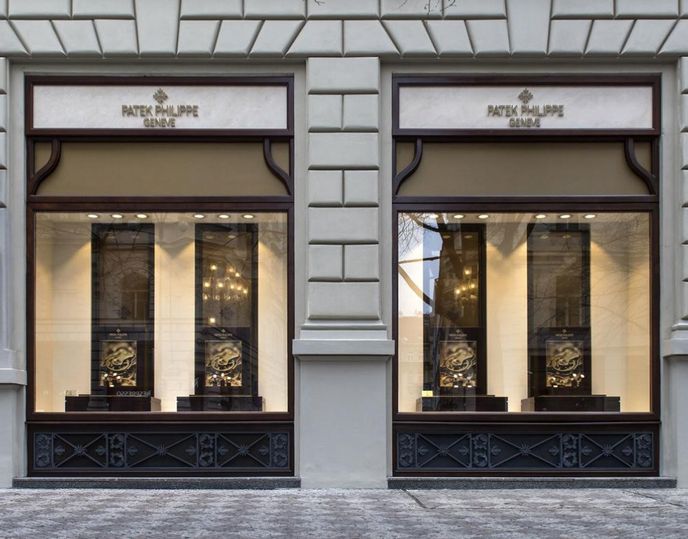 Butik Patek Philippe v Pařížské ulici v Praze