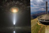 Přistálo snad v Bulharsku UFO? Chátrající komunistický monument připomíná mimozemskou loď