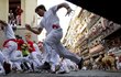 I takové obrázky nabízí tradiční festival San Fermín.