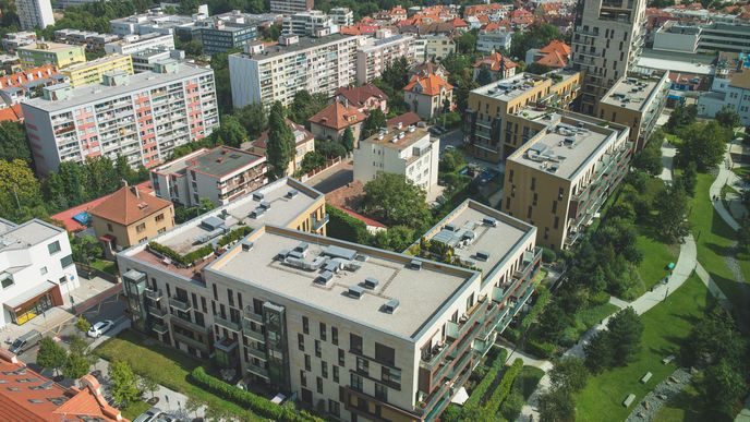 V Praze je k mání nejméně bytů za poslední dva roky