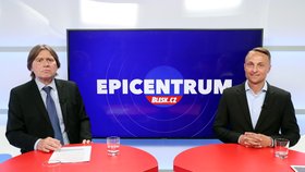 Epicentrum s ředitelem odboru politiky bydlení na ministerstvu pro místní rozvoj Jiřím Klímou a obchodním manažerem developera Vivus Miroslavem Ocelákem