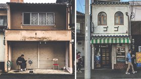 Nádhera! Fotograf zachycuje krásu malých domků v japonském Kjótu