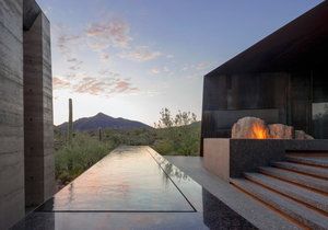 Luxusní domov v poušti překvapí vnitřním spořádáním 