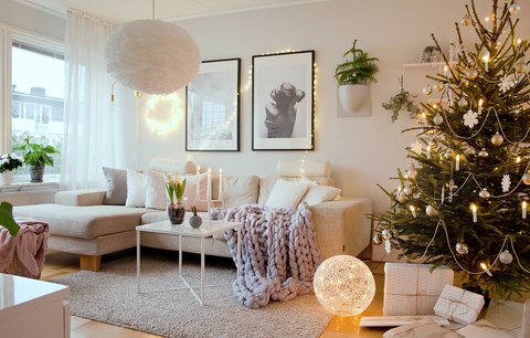 Švédské Vánoce v duchu vlastních tradic a neutrálních barev