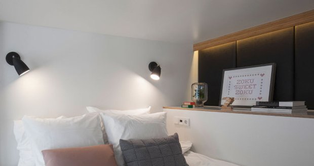 Hotelový loft, který kombinuje komfort domova s fukčností
