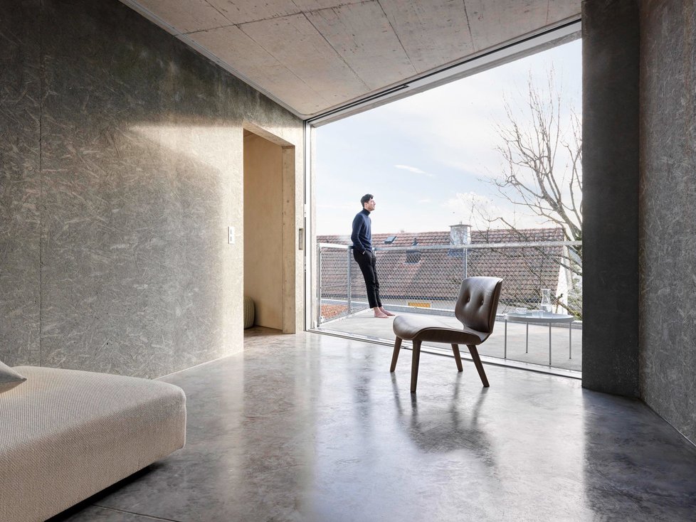 V Zurichu vznikl betonový dům se stylovými apartmány