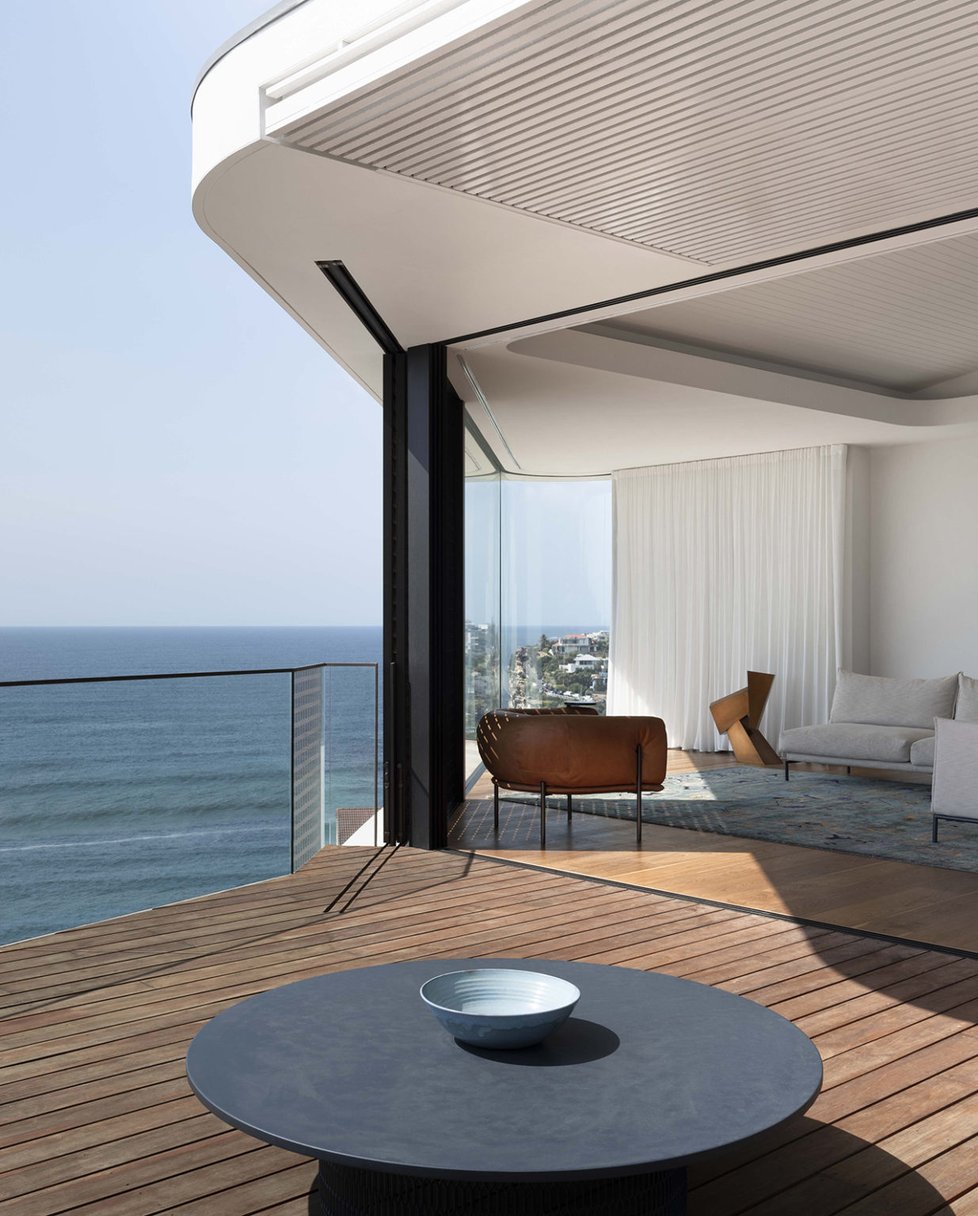Moderní vila s výhledem na Tichý oceán je ideálním místem pro tiché rozjímání