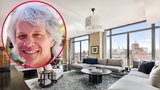 Jon Bon Jovi prodal luxusní byt na Manhattanu. Nádherné výhledy, mramor i vlastní výtah