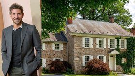 Herec Bradley Cooper koupil venkovské sídlo: Tady bude trávit čas s novou láskou!