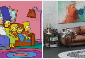 Jak by se mohl změnit obývací pokoj Simpsonových?