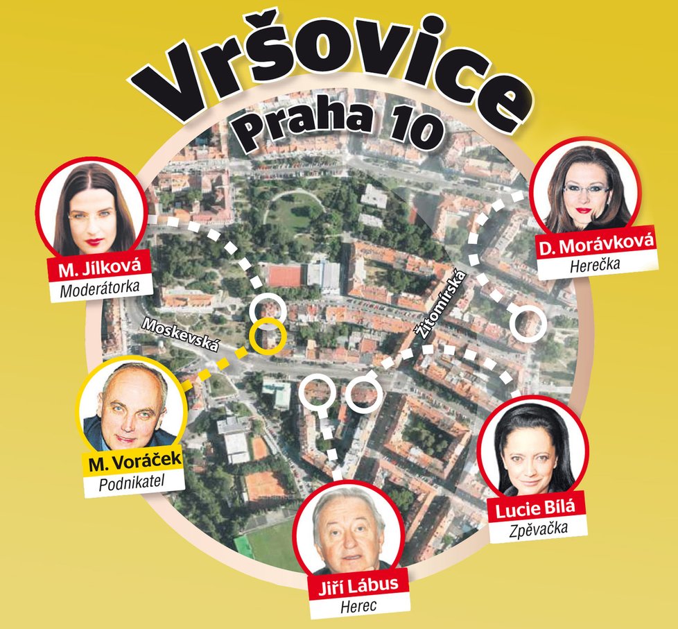 Adresa Praha Vršovice