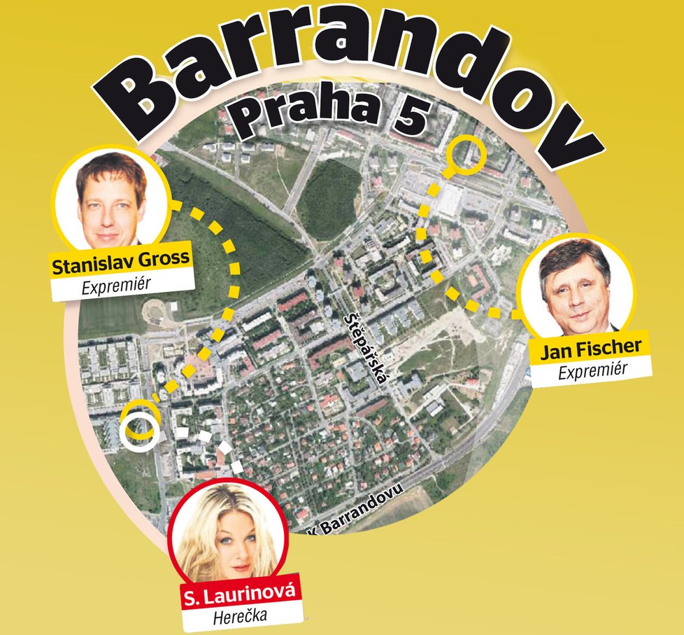 Adresa Praha Barrandov