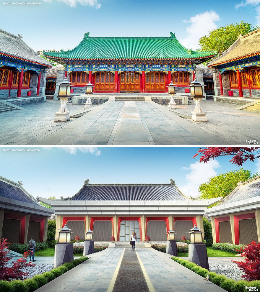 Redesign paláce ve staré Číně