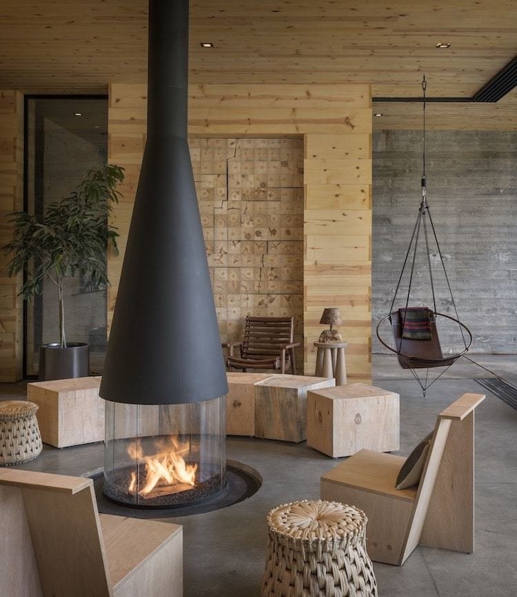 Aurtokemp nabízí překvapivě luxusní ubytování v minimalistickém stylu