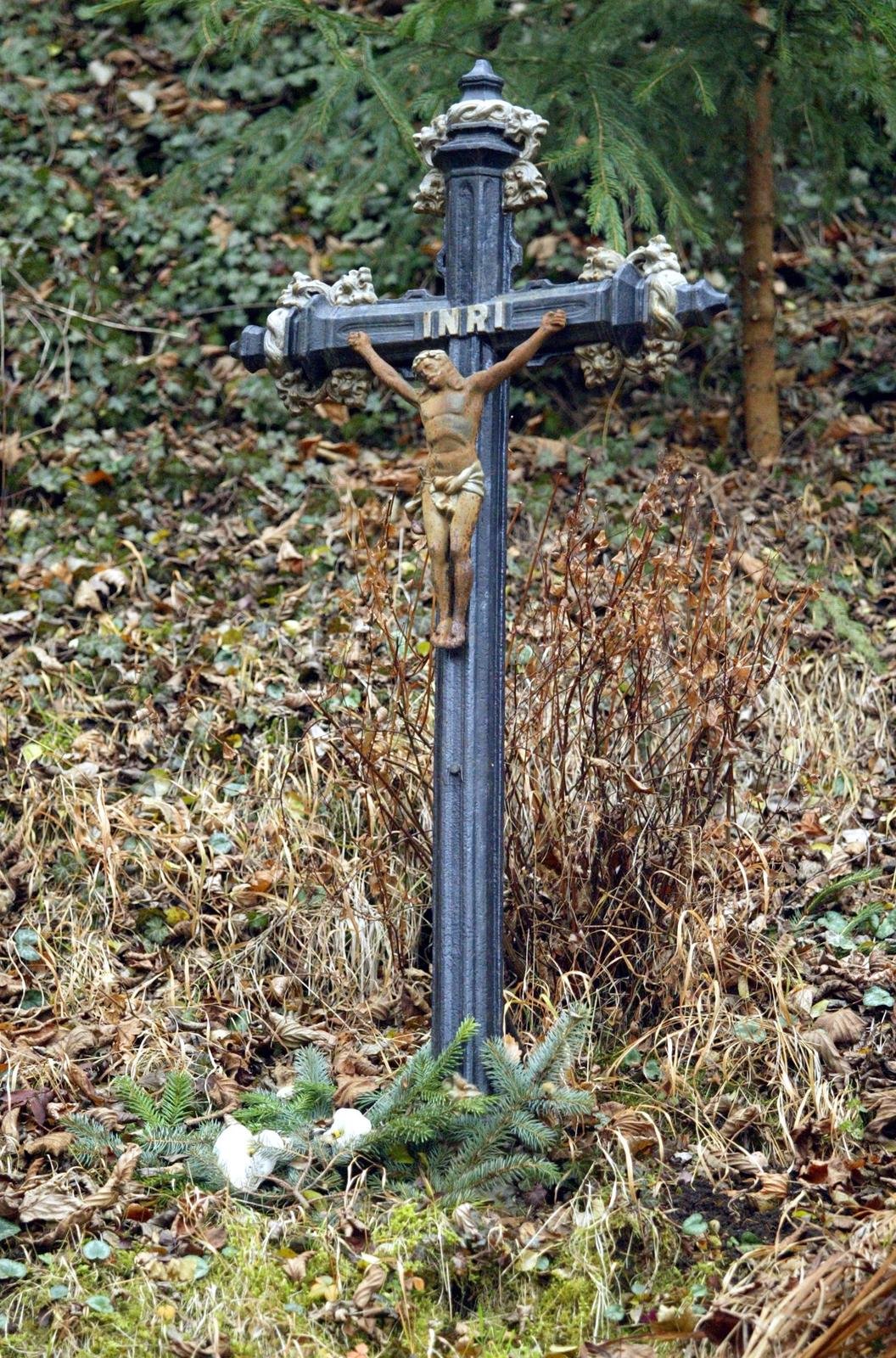 Křížek za mrtvého Honzíka - syna Miroslava Horníčka