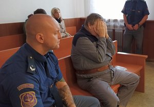 Lubomír Z. (68) z Bystřice na Frýdecko-Místecku přiznal u soudu vinu. V březnu čtyřikrát bodnul nožem syna Petra (44).
