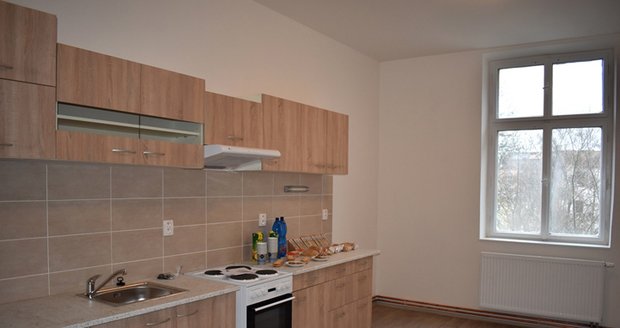 Příkladměstského nájemního bytu v Plzni.