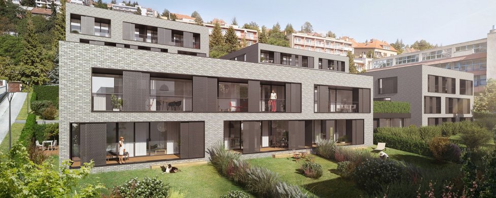 Osm luxusních bytů nového bytového domu Neumanka v Masarykově čtvrti v Brně se bude dražit.