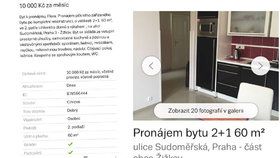 Podvodníci v Praze lákají na byty za hubičku: Shrábnou peníze a už se neozvou
