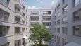 Porota vedená Borisem Redčenkovem ocenila celkový návrh bytového domu, který je přiměřený urbanistické situaci, zajímavé architektonické i materiálové řešení fasády, vytvoření klidného uzavřeného dvora a dobré dispozice bytů.