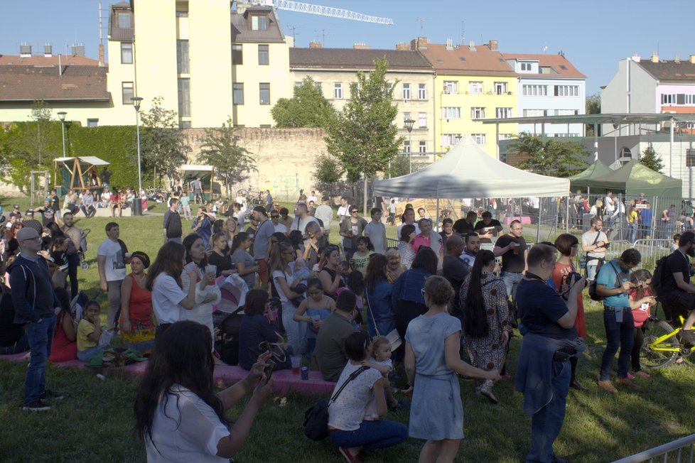 Vnitroblok ožil při Ghettofestu v roce 2019 i 2020.