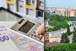 Rozdíl cen nových a starších bytů je v Praze nižší než v krajích