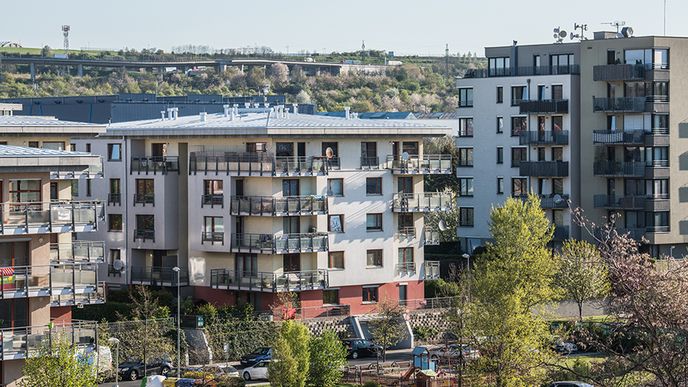 Rezidenční čtvrť Dvůr nad Rokytkou ve Vysočanech a Hloubětíně na Praze 9