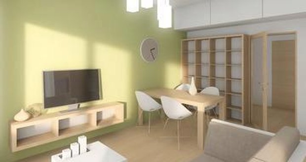 Nejlevnější nový byt v Brně. 1+kk, 31 m2, Francouzská, Zábrdovice. Stojí 1 790 000 korun.