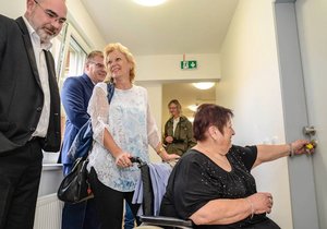 Nové komunitní byty budou sloužit seniorům a zdravotně postiženým.