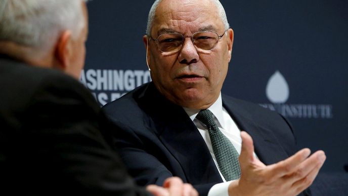 Bývalý americký ministr zahraničí Colin Powell